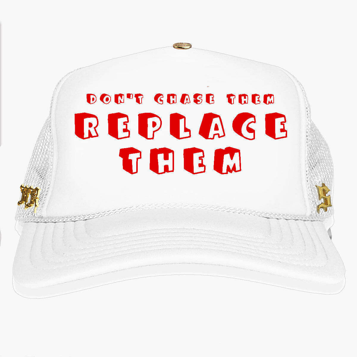 November Reine (White/Red "Don't Chase Them" Hat)