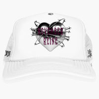 November reine (white no trespassing hat)