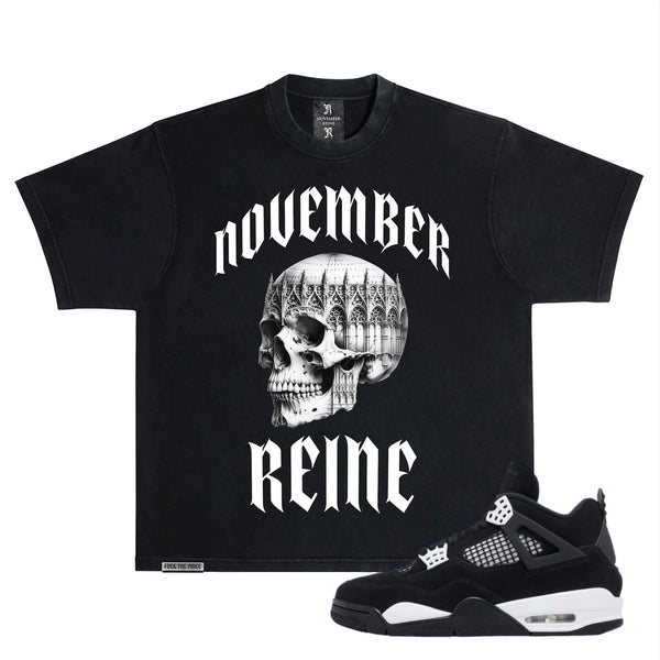 November reine (Black "cathedral t-shirt)