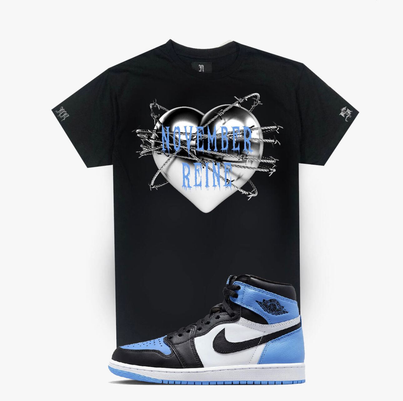 November Reine (Black "No Trespassing" T-Shirt)