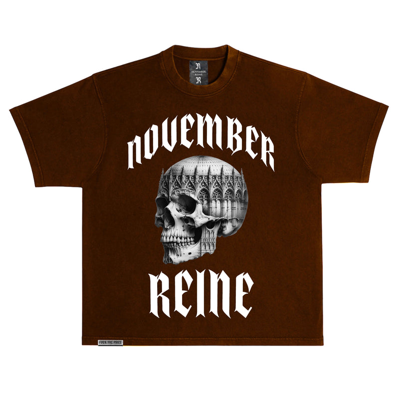 November reine (Brown "cathedral t-shirt)