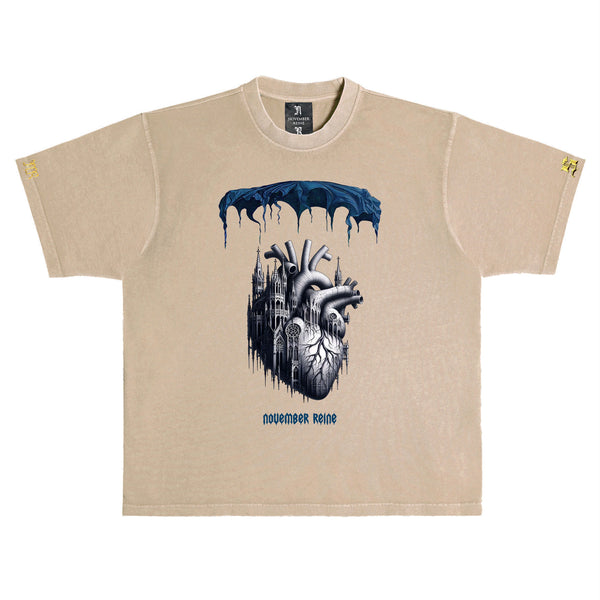 November Reine (Khaki/Varsity Royal Blue T-Shirt)