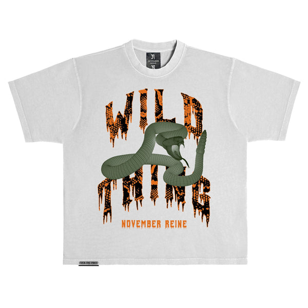 November Reine (Light Grey/Orange/Olive 'Wild Thing' T-Shirt)