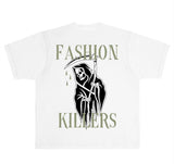 November Reine (White/Artichoke Green "Fashion" T-Shirt)