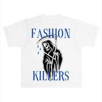 November reine (White/Blue "Fashion" t-shirt)