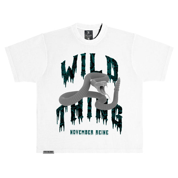 November Reine (White/Oxide Green 'Wild Thing' T-Shirt)