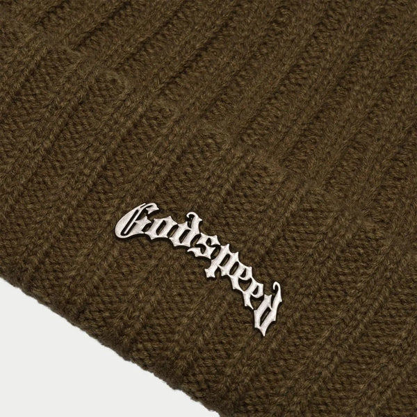 Godspeed Og Logo Emblem Beanie (Olive)