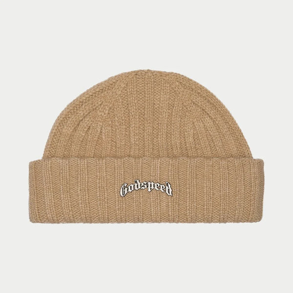 Godspeed Og Logo Emblem Beanie (Khaki)