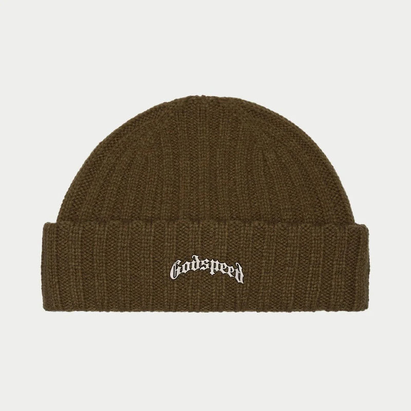 Godspeed Og Logo Emblem Beanie (Olive)