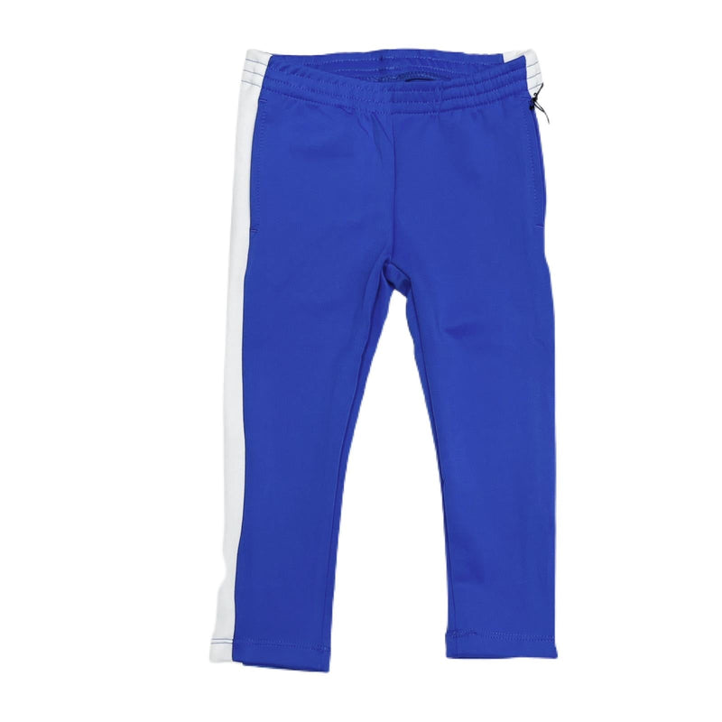 Kids blue/white tack pant