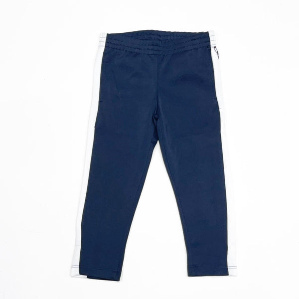 Kids navy/white tack pant