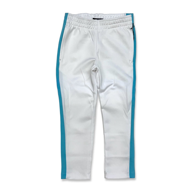 kids White/Turquoise track pant