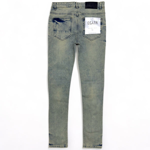 Premium Disaster (Men's Faded Dirty Wash Slim-Fit Jean)