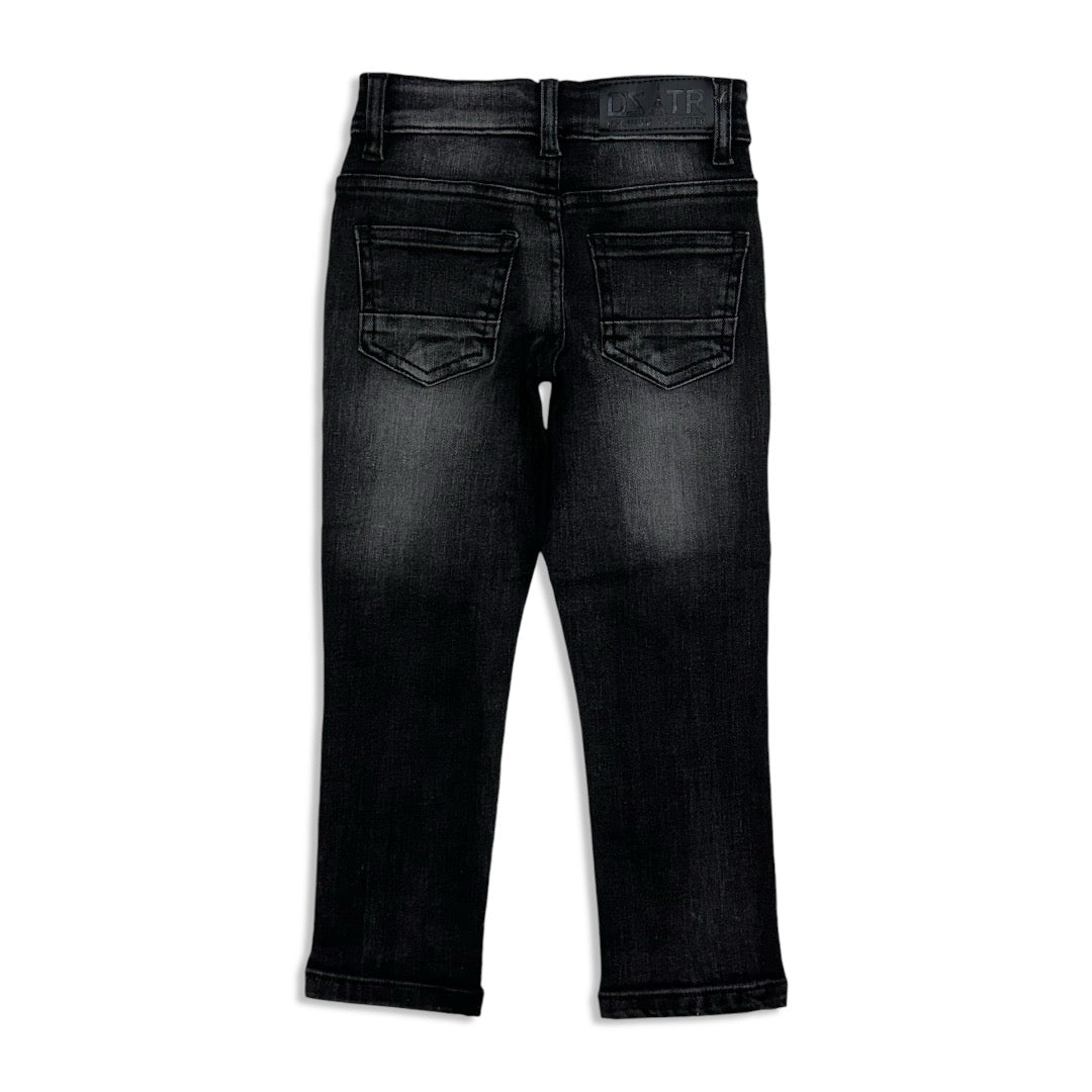 Premium disaster Kids Ripped jean black /grey wash -103