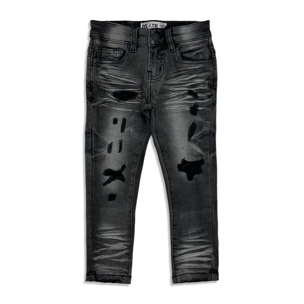 Premium disaster (Kids Grey/ black wash jean -002)