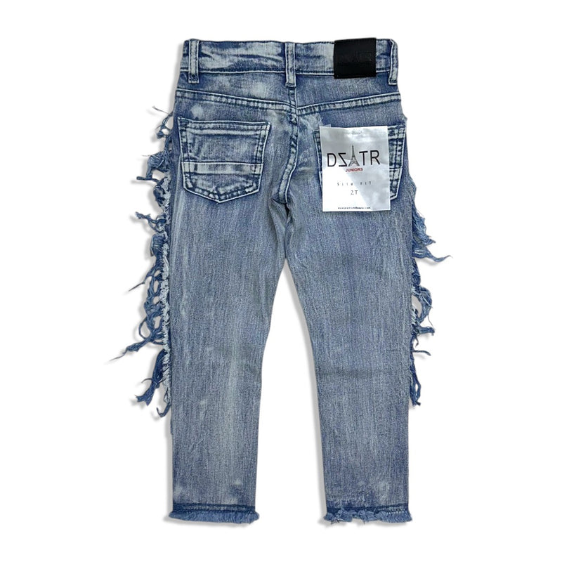 Premium disaster (Kids ice blue fray wash jean -031)