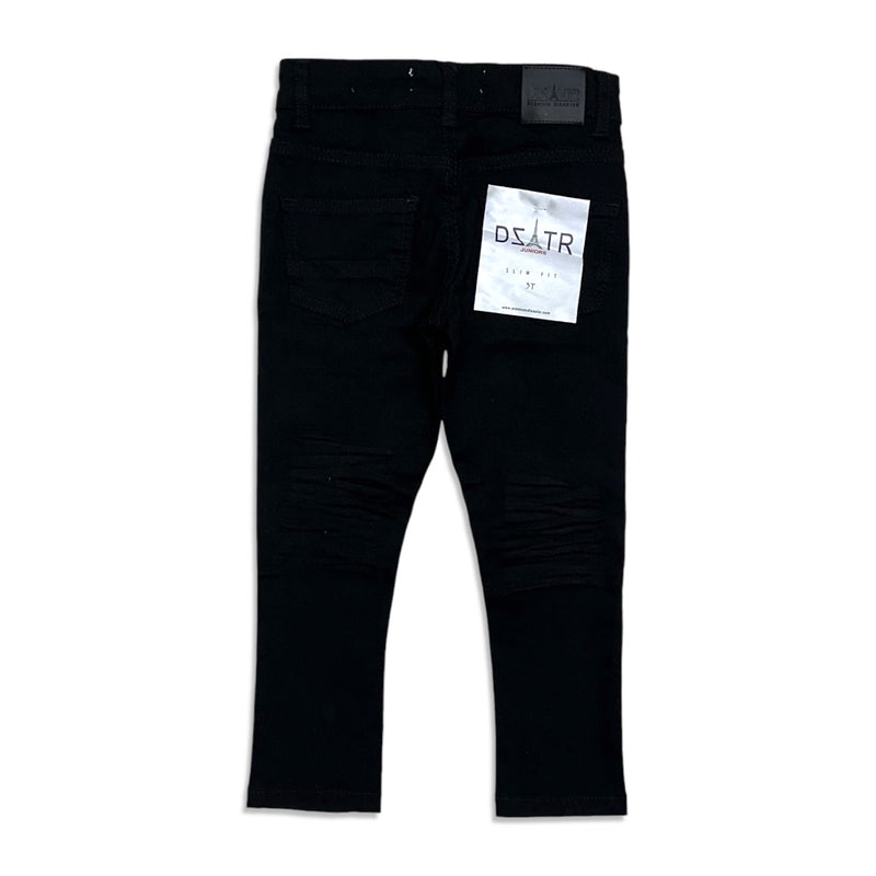 Premium disaster Kids jet black jean -066