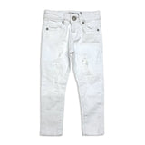 Premium disaster Kids Ripped jean white -016