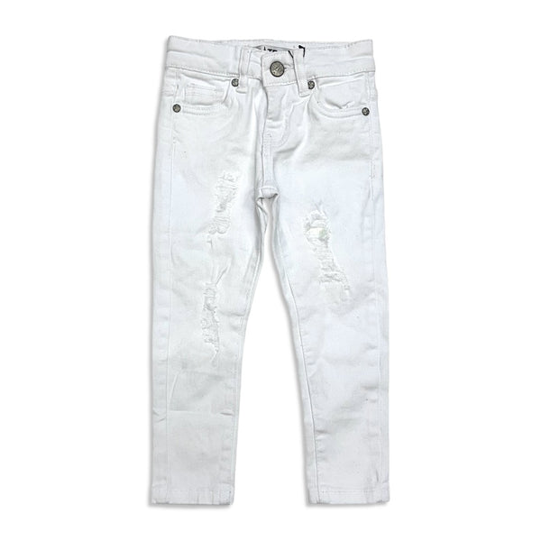 Premium disaster (Kids white cut jean -016)