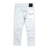 Premium disaster Kids Ripped jean white -016