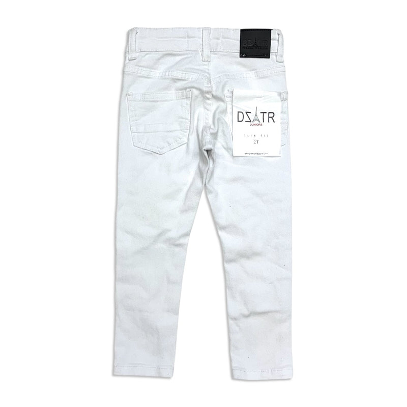 Premium disaster (Kids white cut jean -016)