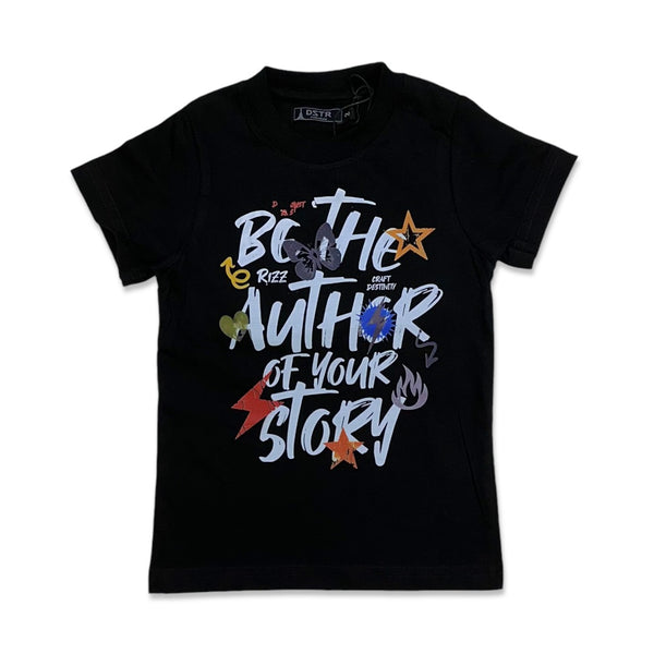 Premium disaster (Kids black story t-shirt)