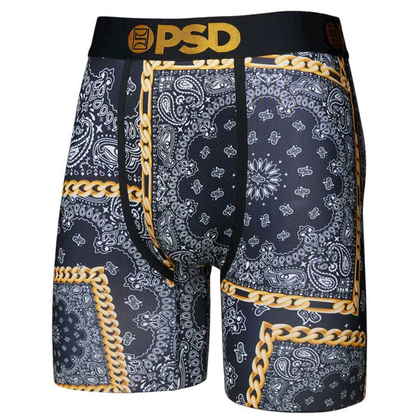 PSD Rich Bandana Black Boxers