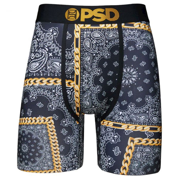 PSD Rich Bandana Black Boxers