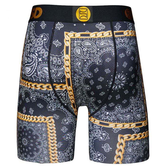 PSD Rich Bandana Black Boxers