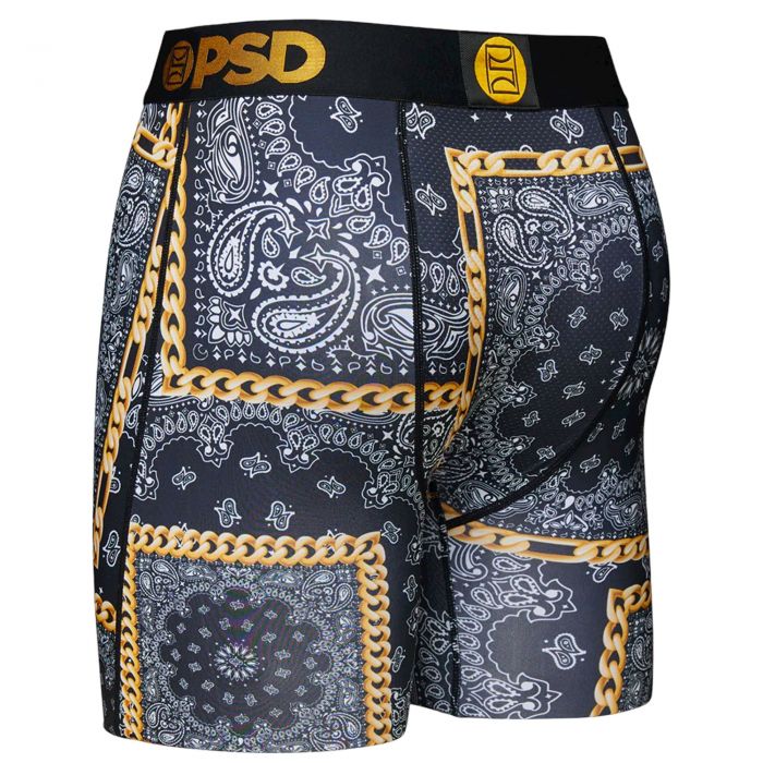 PSD Rich Bandana Black Boxers