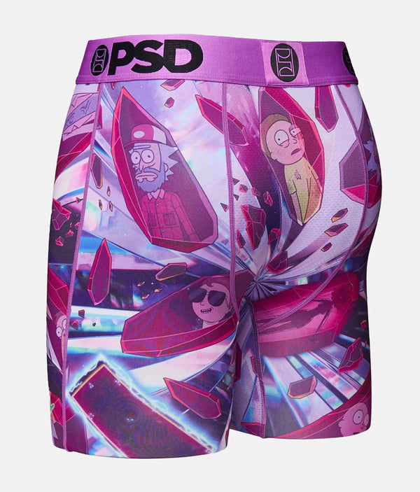 PSD Time God Ricky Morty Stretch Boxers