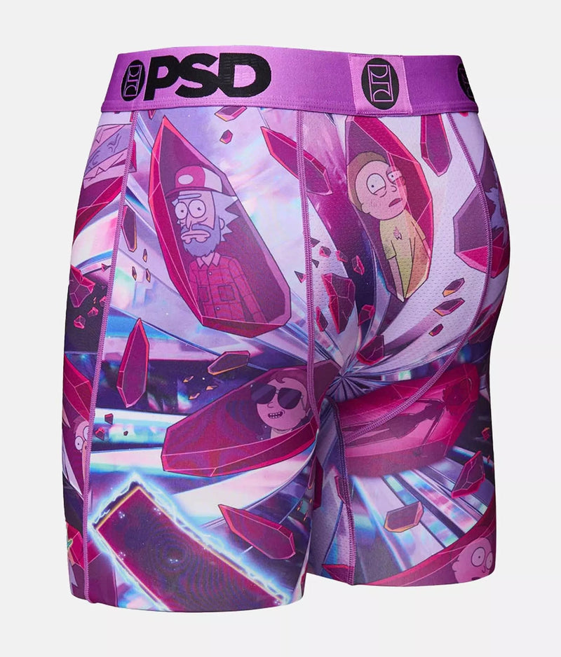 PSD Time God Ricky Morty Stretch Boxers