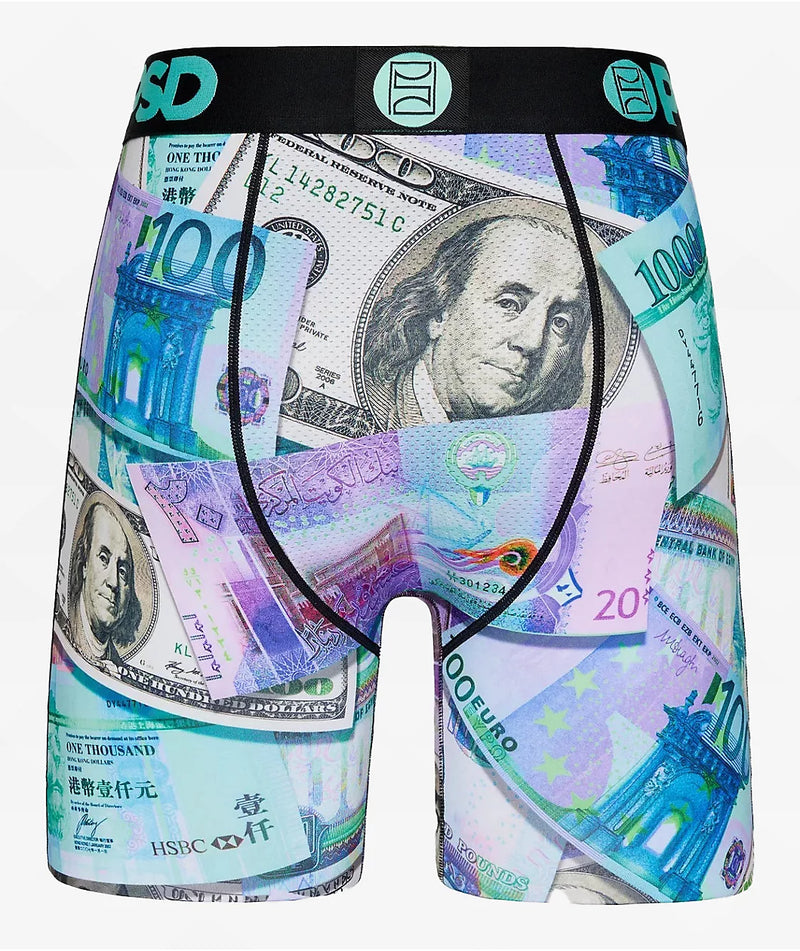 PSD World currency boxers