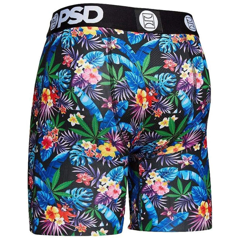 PSD Men's Blue Weed Floral Boxers