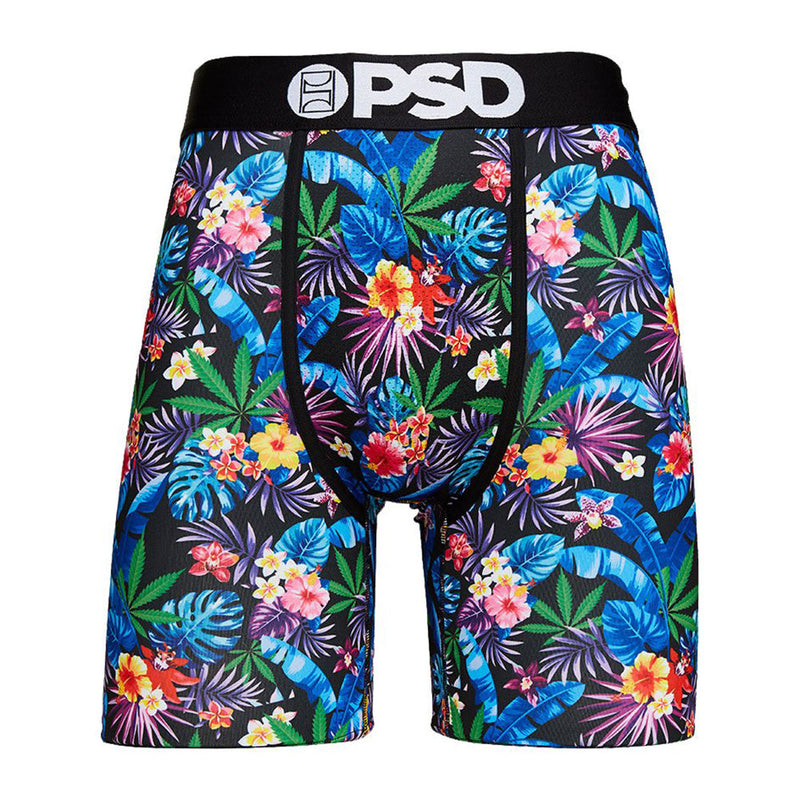 PSD Men's Blue Weed Floral Boxers