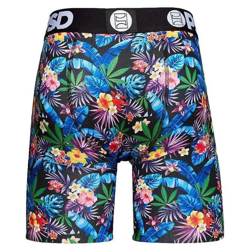 PSD Men's Blue Weed Floral Boxers