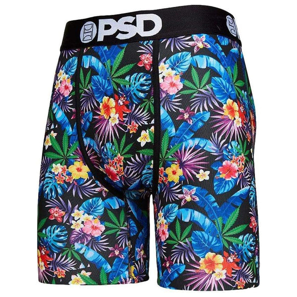 PSD Men's Blue Weed Floral Boxers