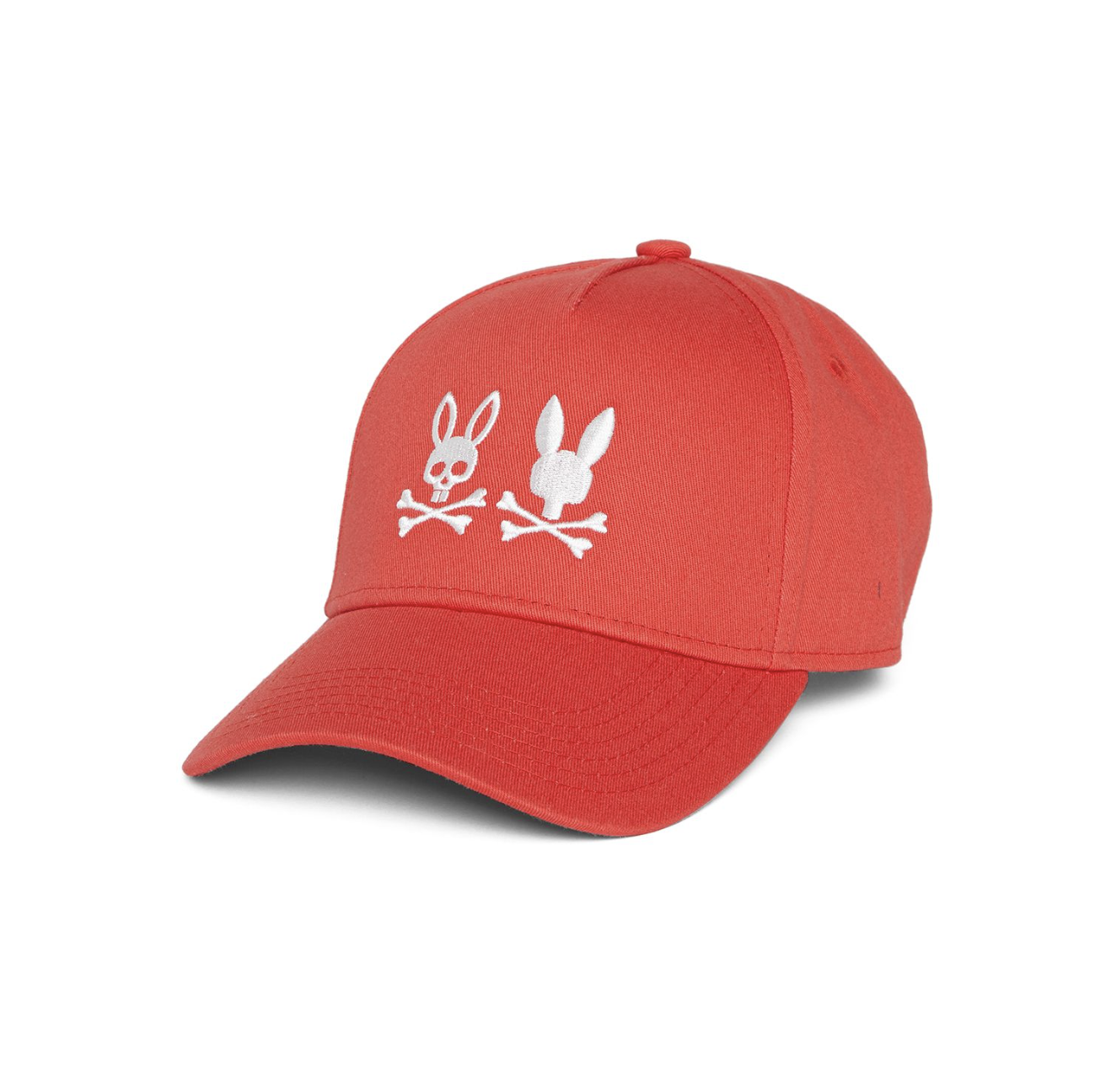 Psycho bunny (Men's chili red kingwood embroidered baseball cap)