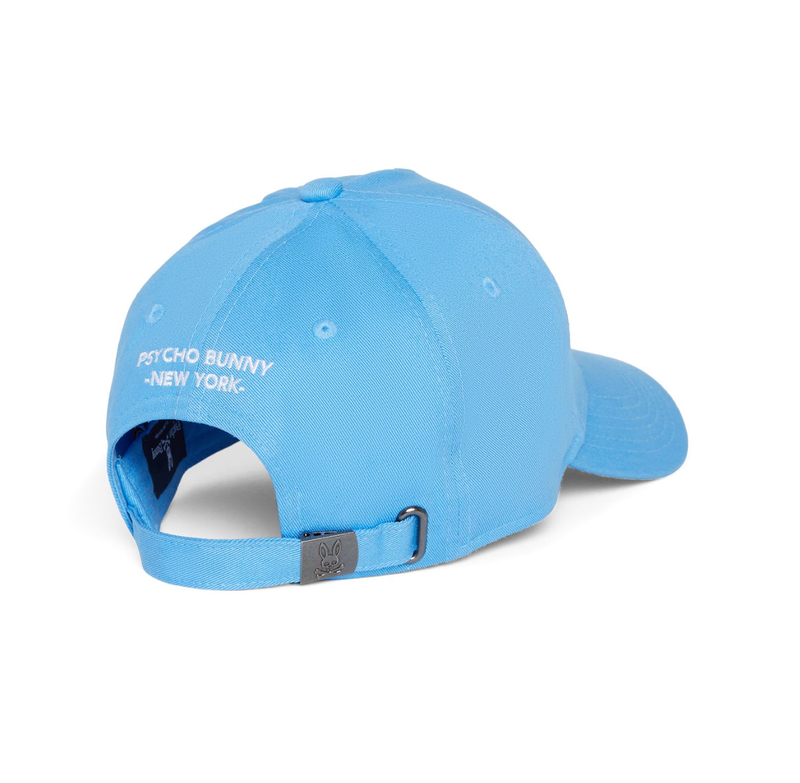 psycho bunny (Men's cool blue kingwood embroidered baseball cap)