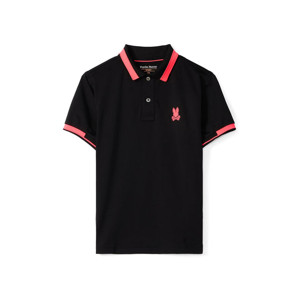 Psycho bunny kids navy bellevue sport polo