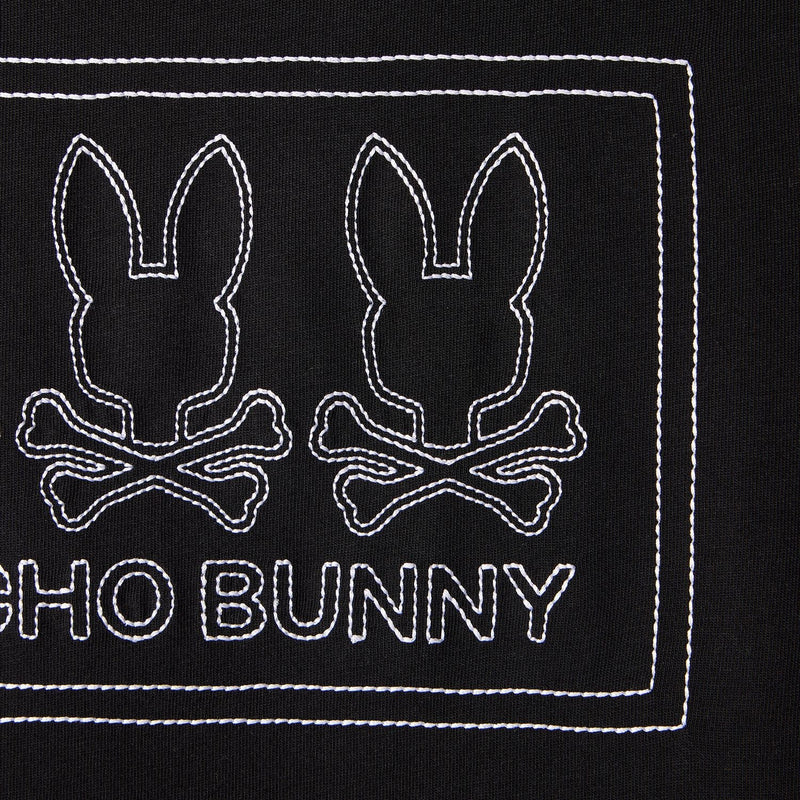 Psycho bunny Kids black tacoma graphic t-shirt