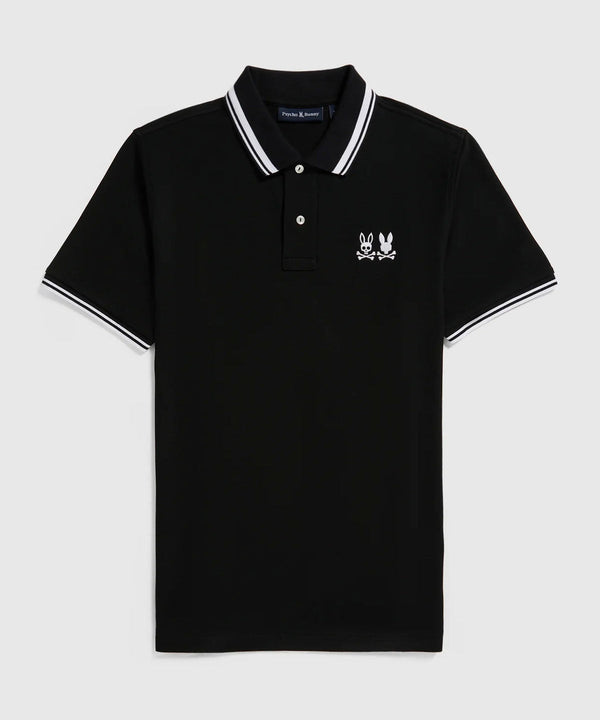 Psycho bunny (Black kingwood pique polo)