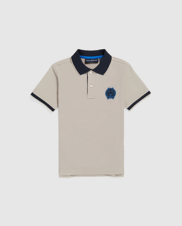 Psycho bunny (kids sandstone switzer pique fashion polo)