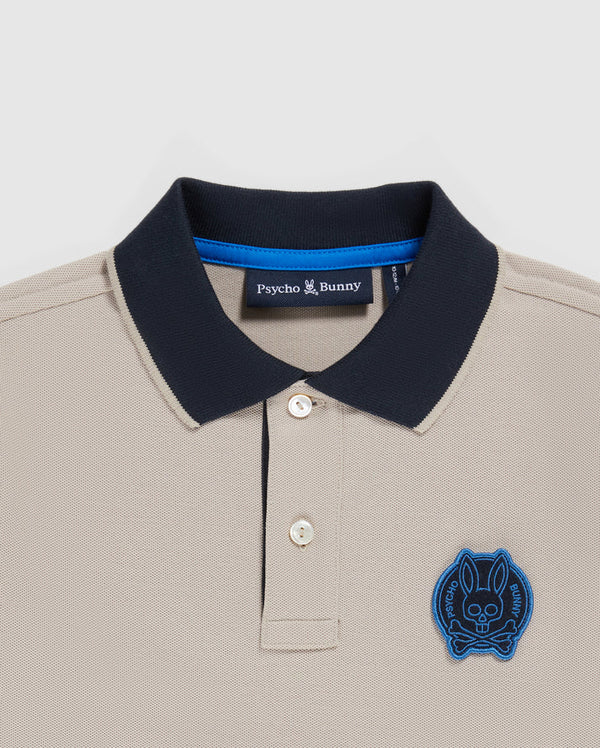 Psycho bunny (kids sandstone switzer pique fashion polo)