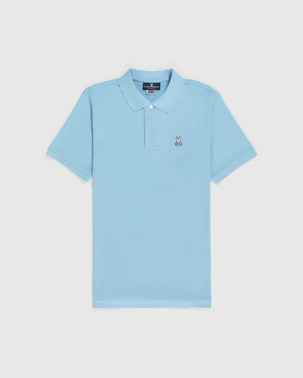 Psycho bunny (kids sky blue classic pique polo)