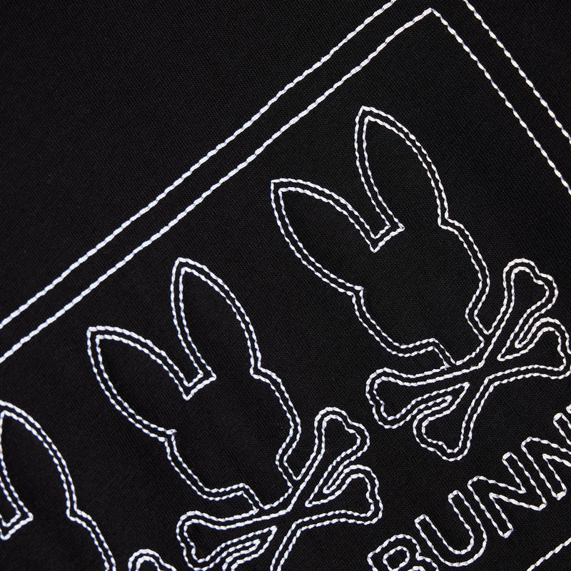 Psycho Bunny Men's black tacoma graphic t-shirt