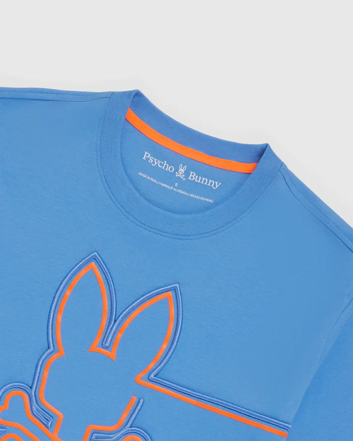 Psycho bunny (Men's mountain sky chester embroidered graphic t-shirt)