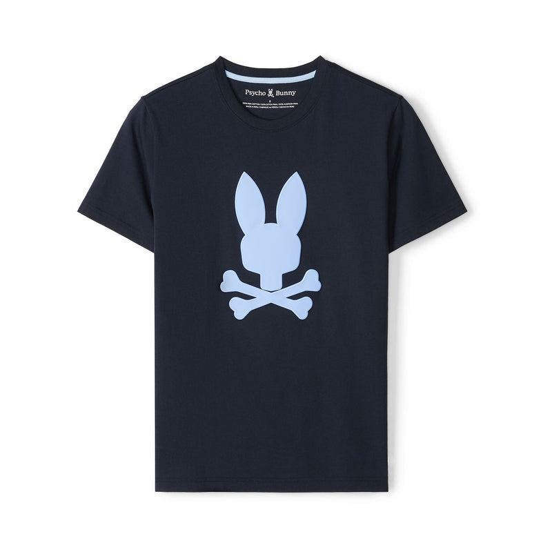 Psycho Bunny (Men's Navy houston graphic tee)