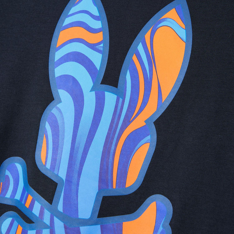 Psycho Bunny (Men's Navy nevada graphic tee)