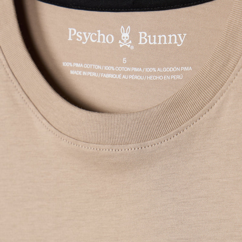 Psycho Bunny Men's stone tacoma graphic t-shirt